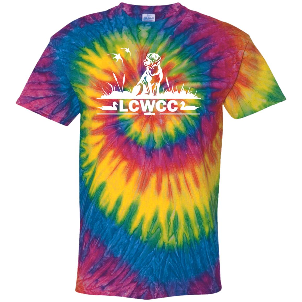 LCWCC Dog - White CD100 100% Cotton Tie Dye T-Shirt