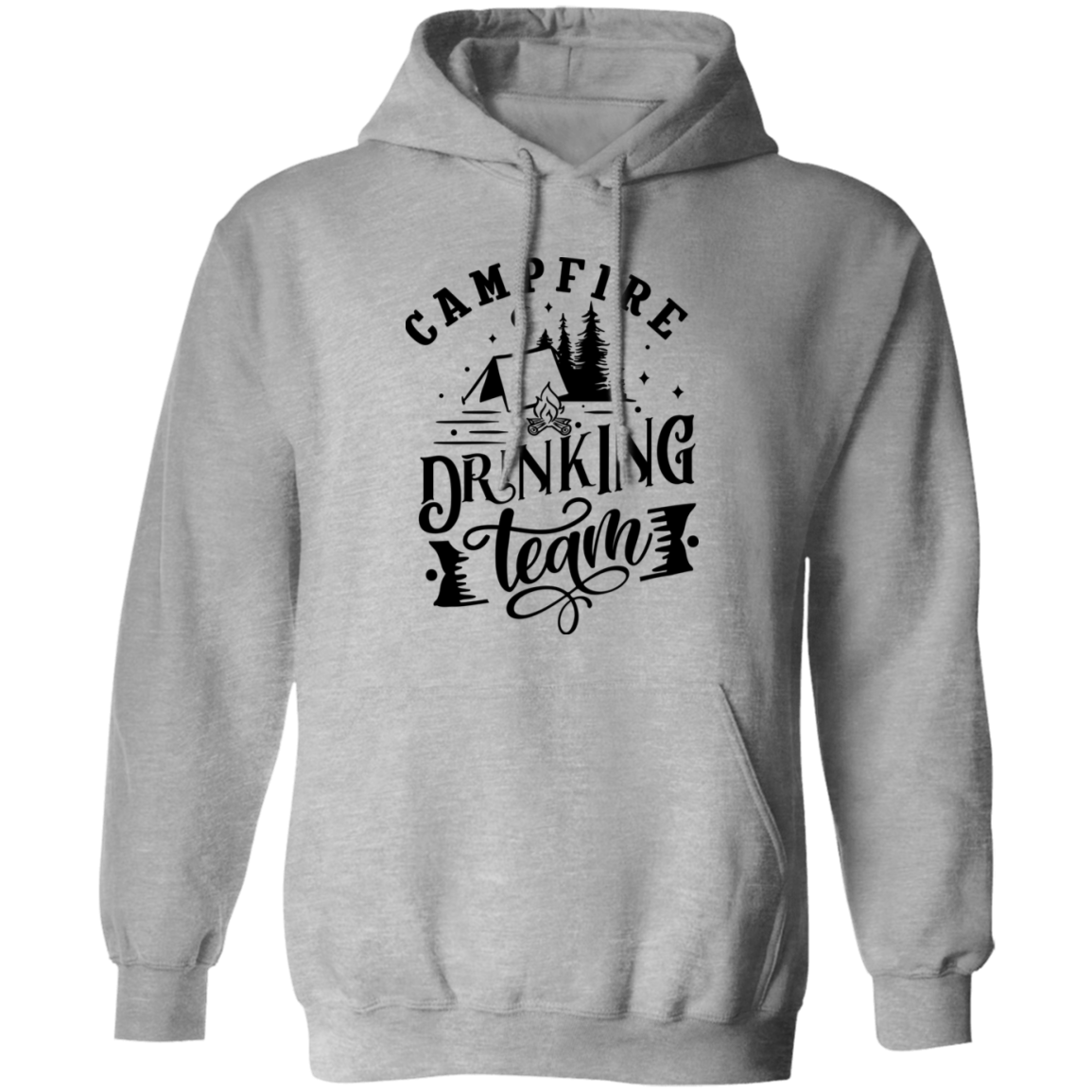 Campfire Drinking Team 1 B G185 Pullover Hoodie