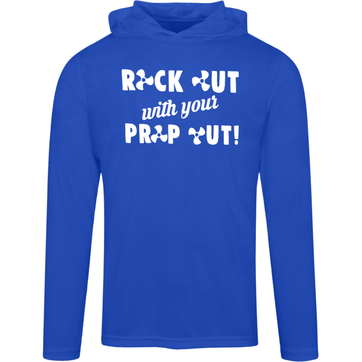 ***2 SIDED***  HRCL FL - Rock Out with your Prop Out - TT41 Team 365 Mens Zone Hooded Tee