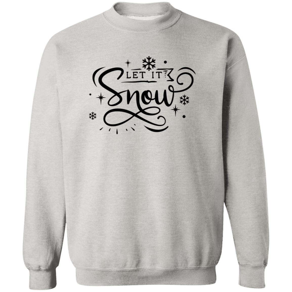 Let Is Snow G180 Crewneck Pullover Sweatshirt