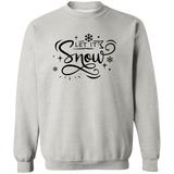 Let Is Snow G180 Crewneck Pullover Sweatshirt