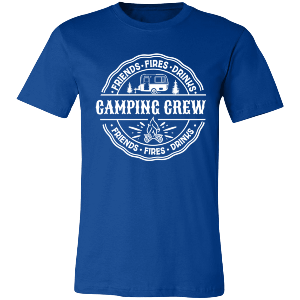 Camping Crew W 3001C Unisex Jersey Short-Sleeve T-Shirt