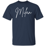 Milan Skinny 1 White G500 5.3 oz. T-Shirt