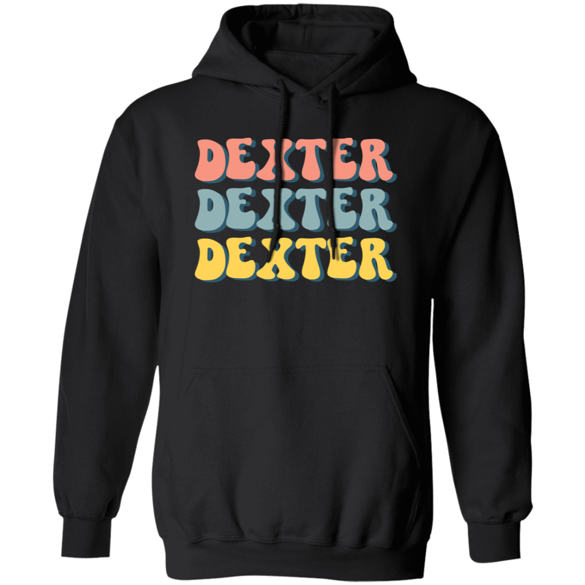 Dexter Retro G185 Gildan Pullover Hoodie