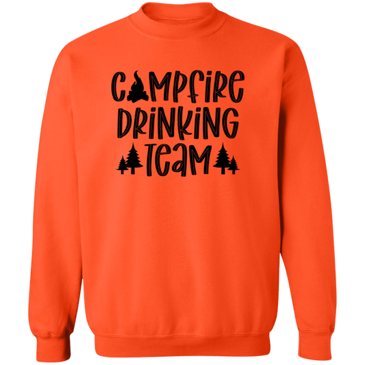 Campfire Drinking Team 2 B G180 Crewneck Pullover Sweatshirt
