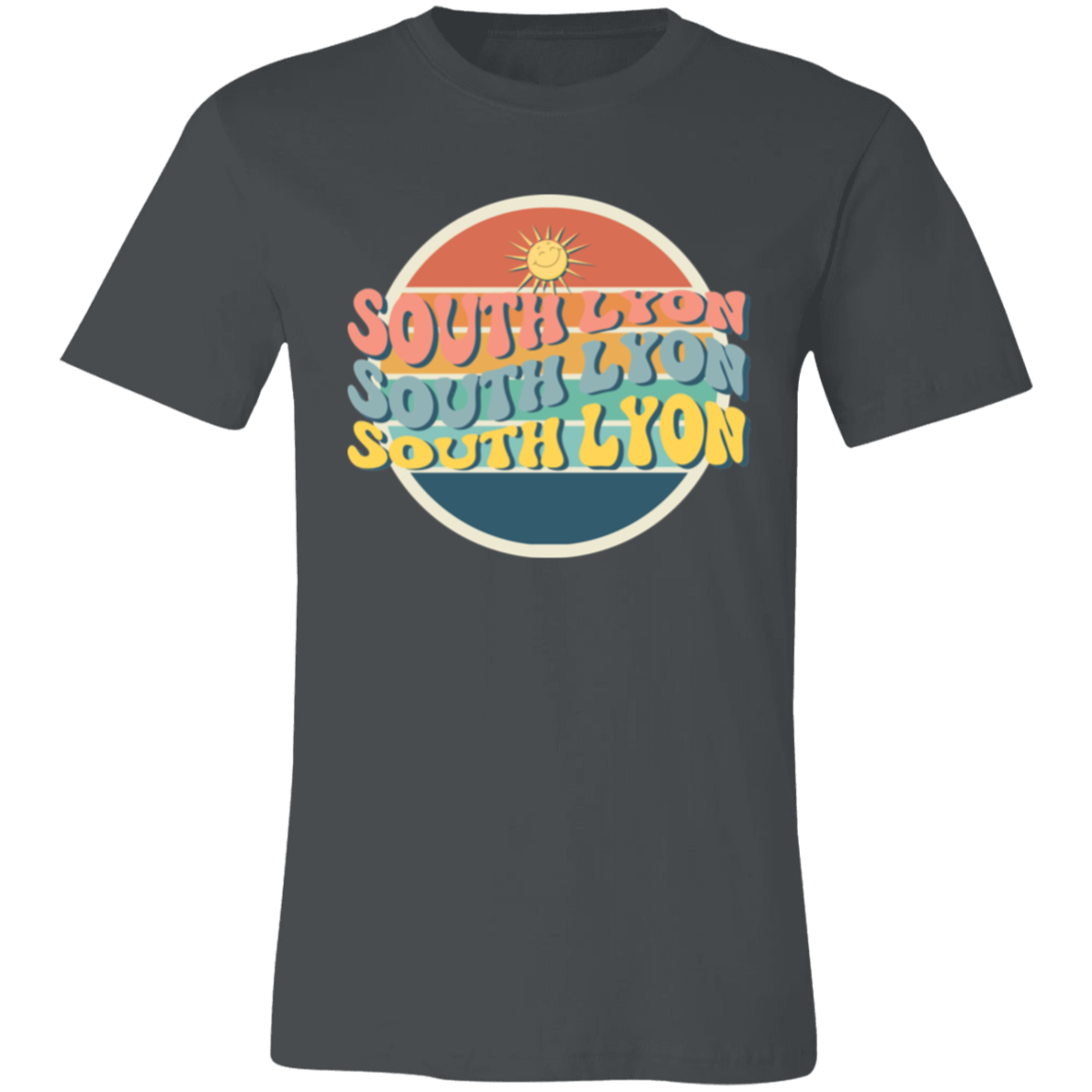 South Lyon Vintage Wavy Sun