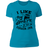 I Like My Apple Pie NL3900 Ladies' Boyfriend T-Shirt