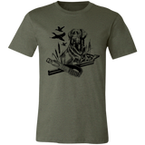 Hunting Dog 3 3001C Unisex Jersey Short-Sleeve T-Shirt
