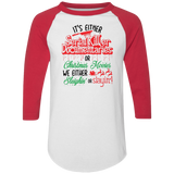 Serial Killer Christma 4420 Colorblock Raglan Jersey