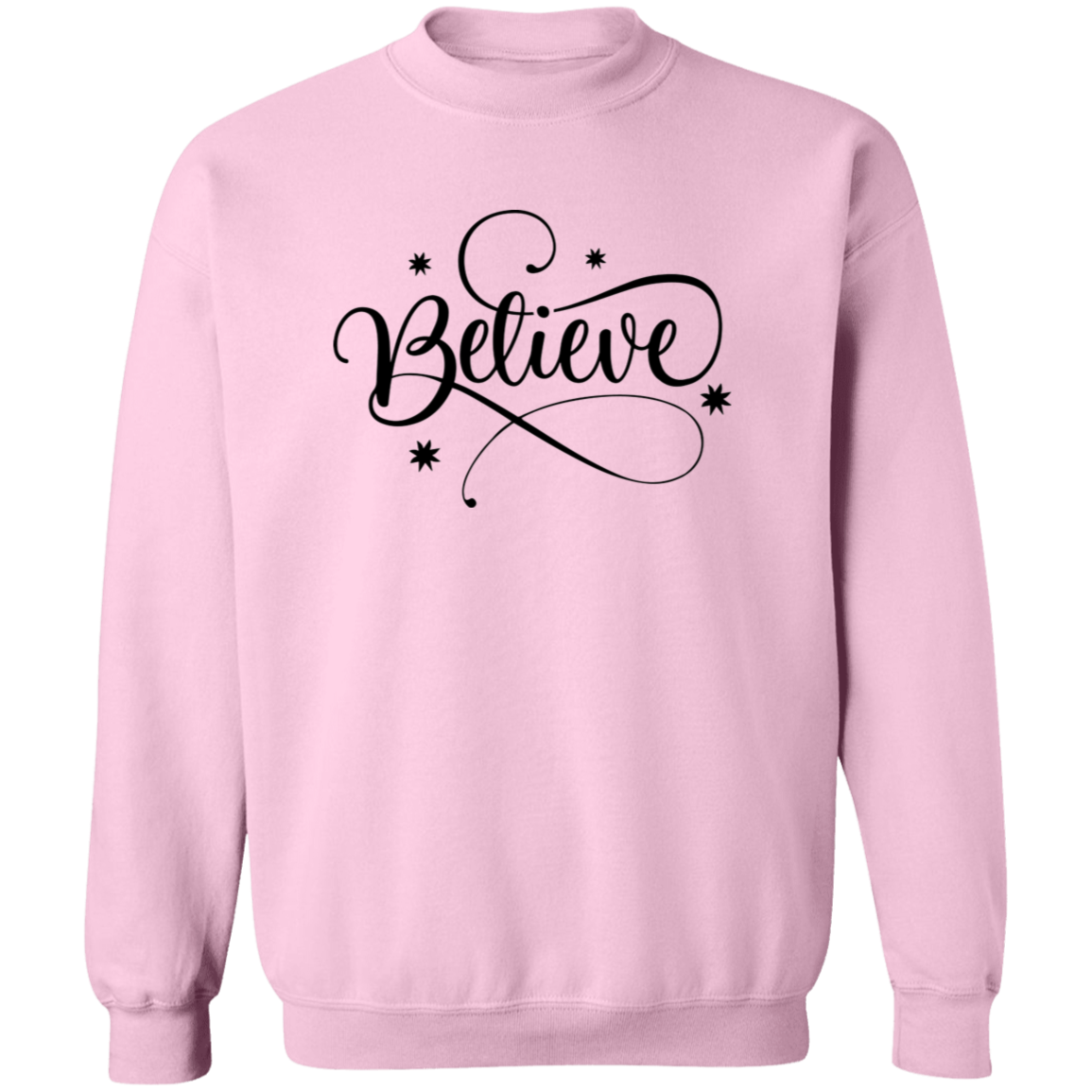 Believe G180 Crewneck Pullover Sweatshirt