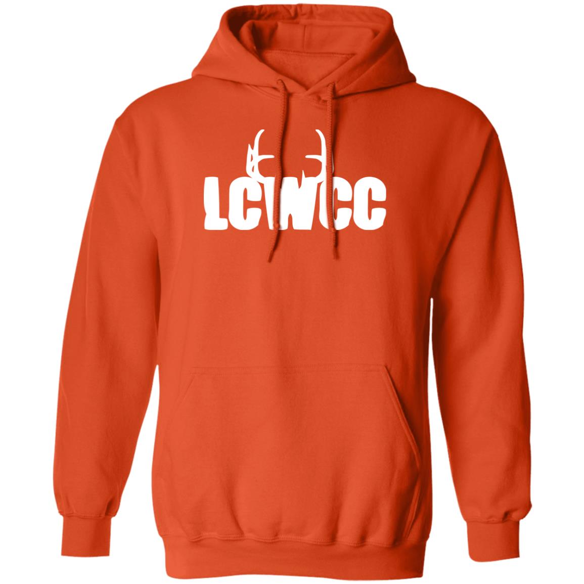 LCWCC Rack Logo - White G185 Pullover Hoodie