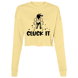 Cluck It B7503 Ladies' Cropped Fleece Crew