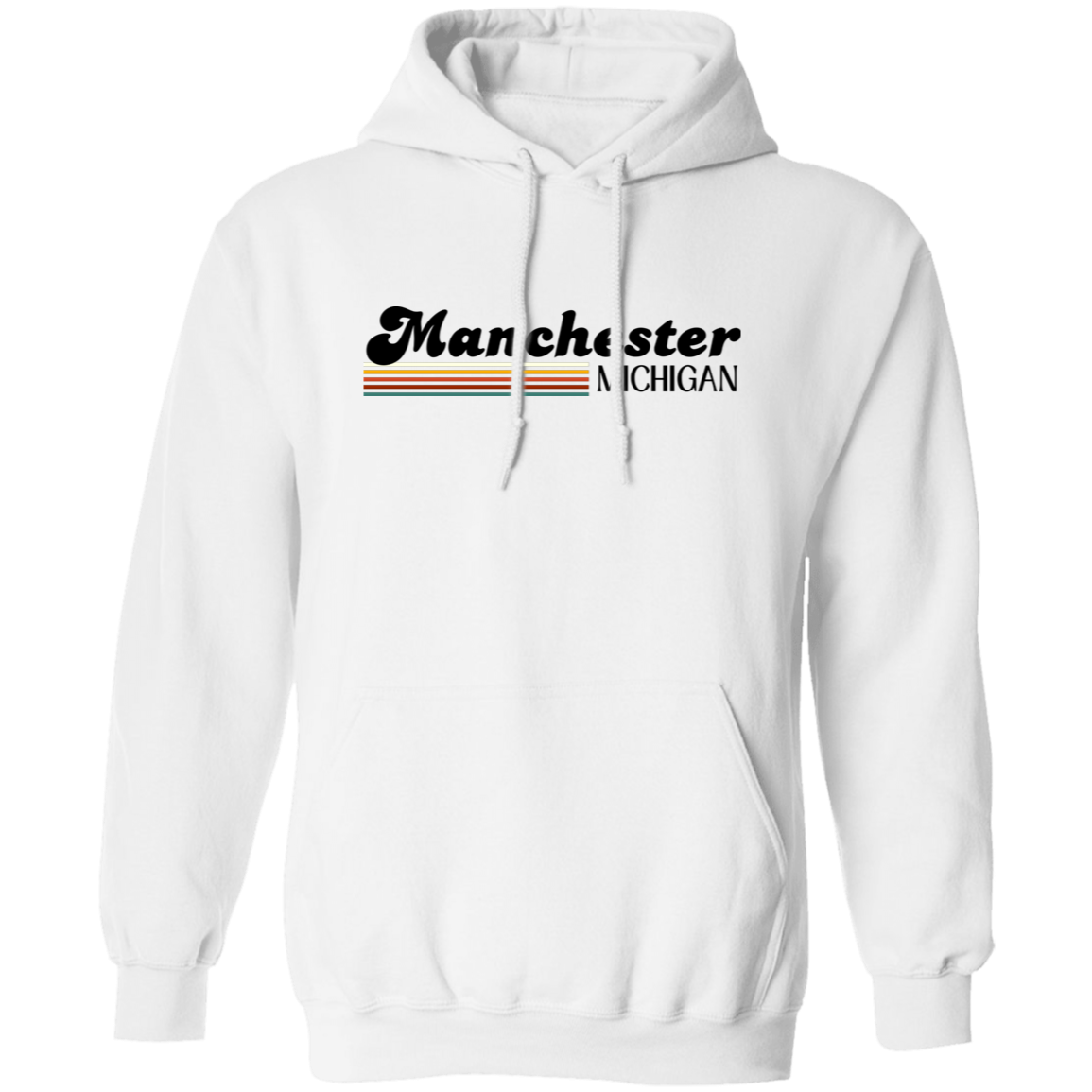 Manchester Groovy 8 G185 Gildan Pullover Hoodie