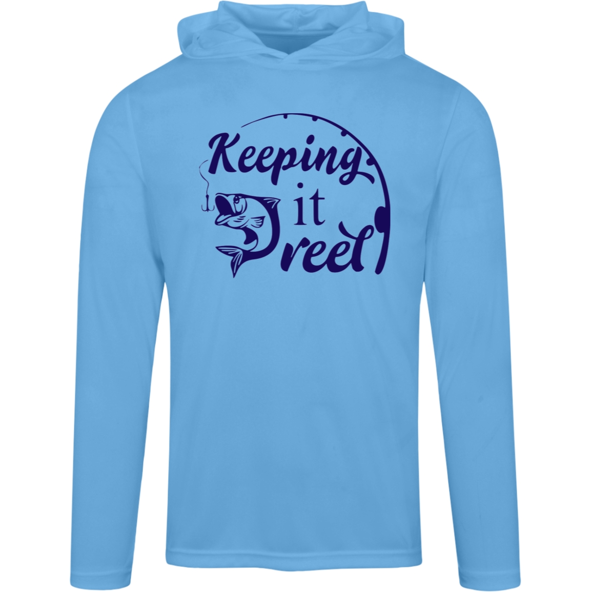 ***2 SIDED***  HRCL FL - Keeping it Reel - TT41 Team 365 Mens Zone Hooded Tee