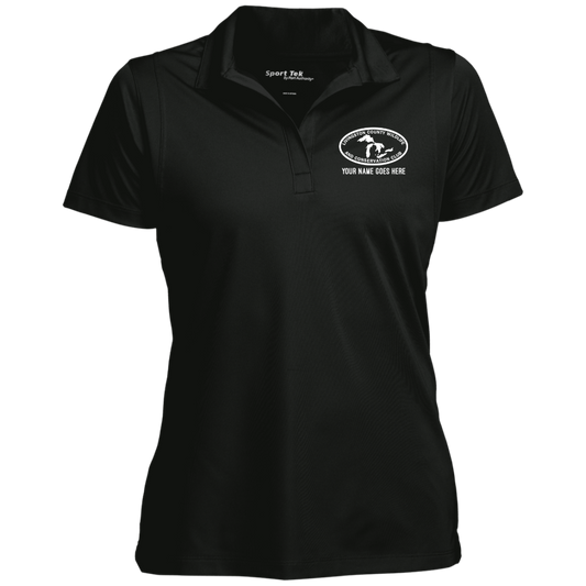 LCWCC Lakes Personalized- White LST650 Ladies' Micropique Sport-Wick® Polo