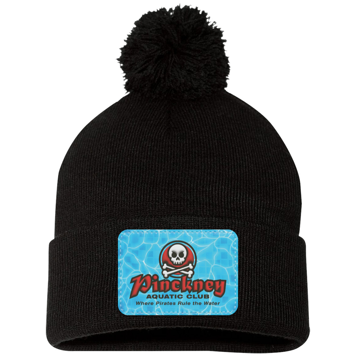 PAC 3D Pool SP15 Pom Pom Knit Cap - Patch