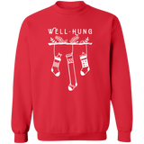 Well Hung G180 Crewneck Pullover Sweatshirt