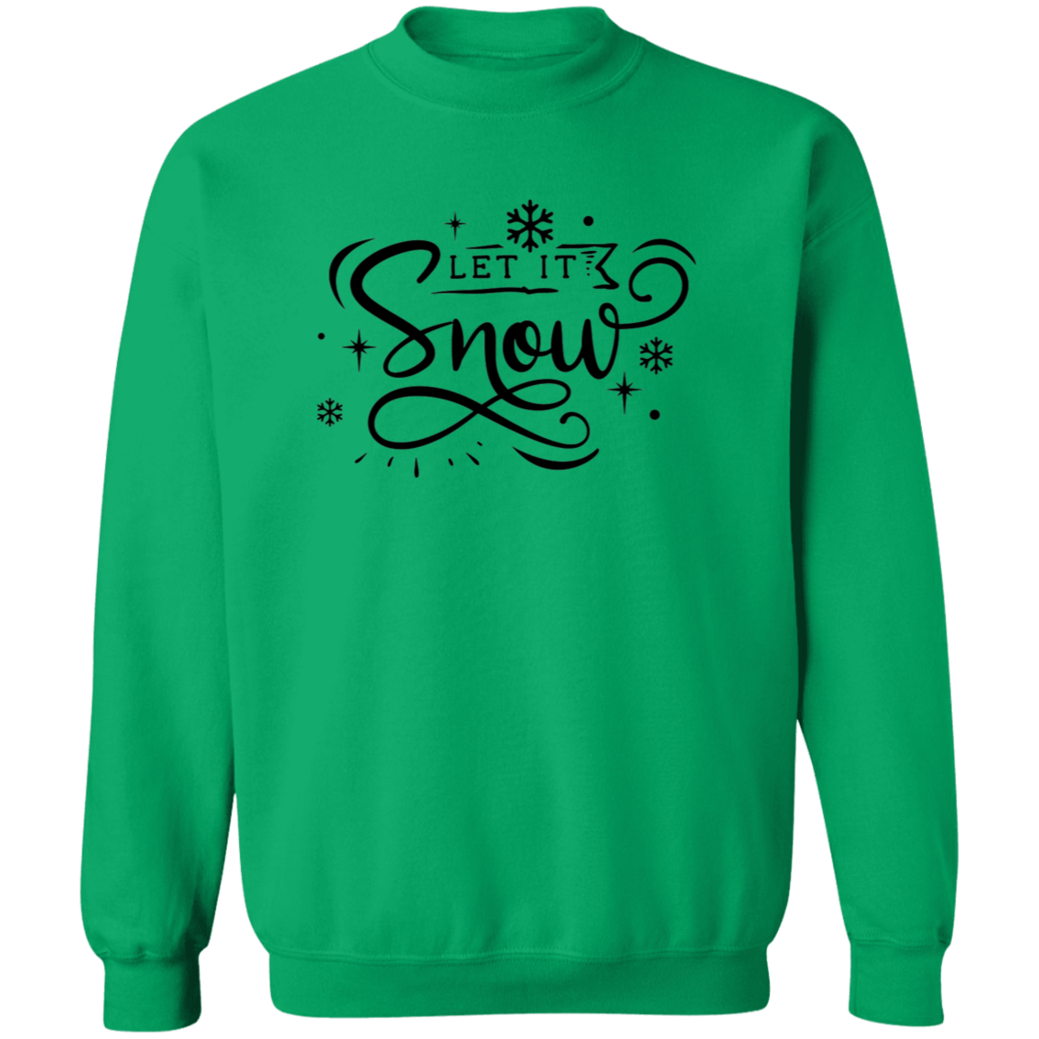 Let Is Snow G180 Crewneck Pullover Sweatshirt