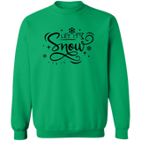 Let Is Snow G180 Crewneck Pullover Sweatshirt