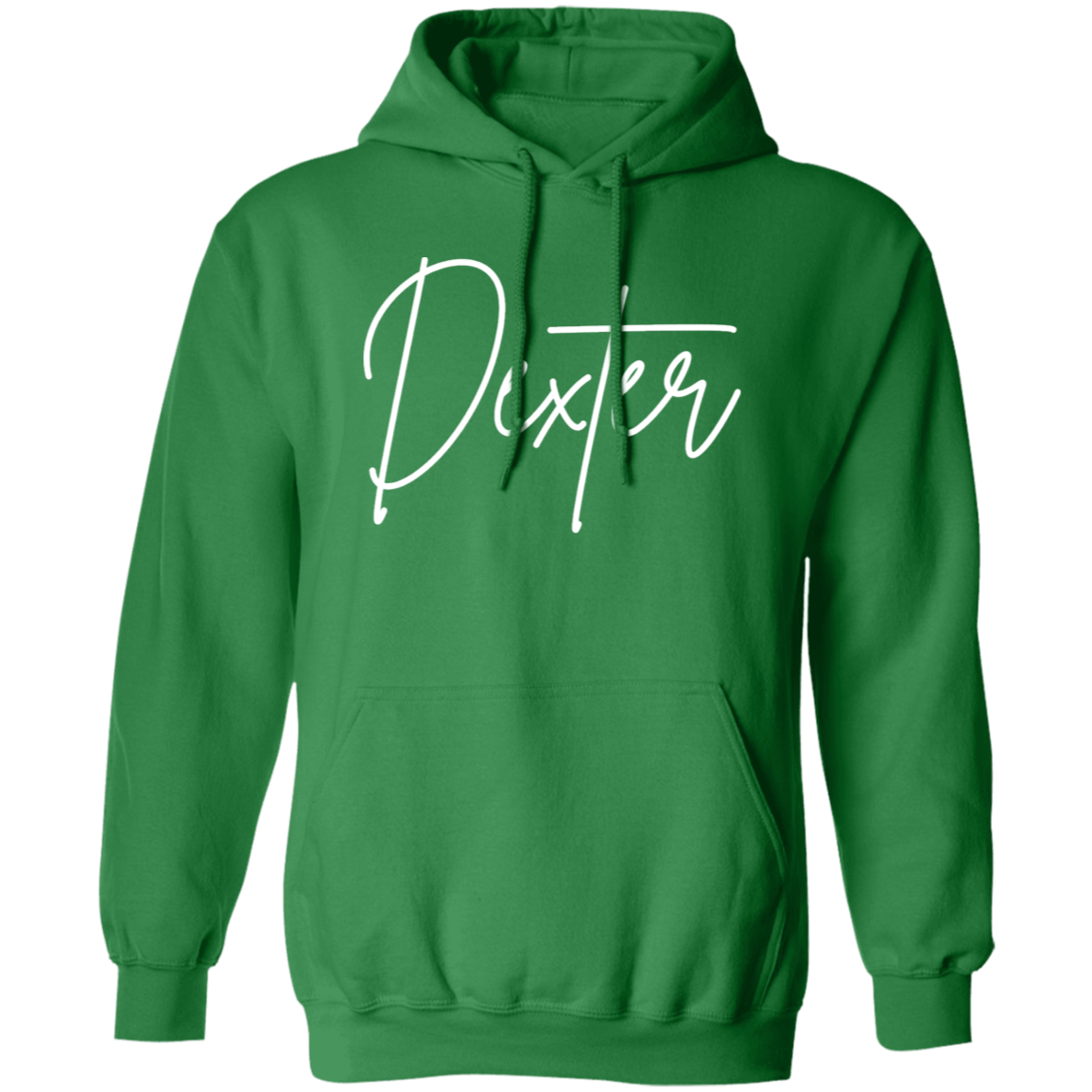 Dexter Skinny 1 White G185 Gildan Pullover Hoodie