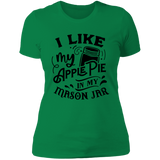 I Like My Apple Pie NL3900 Ladies' Boyfriend T-Shirt