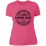 Camping Crew B NL3900 Ladies' Boyfriend T-Shirt