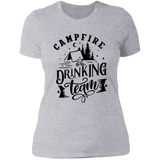 Campfire Drinking Team 1 B NL3900 Ladies' Boyfriend T-Shirt