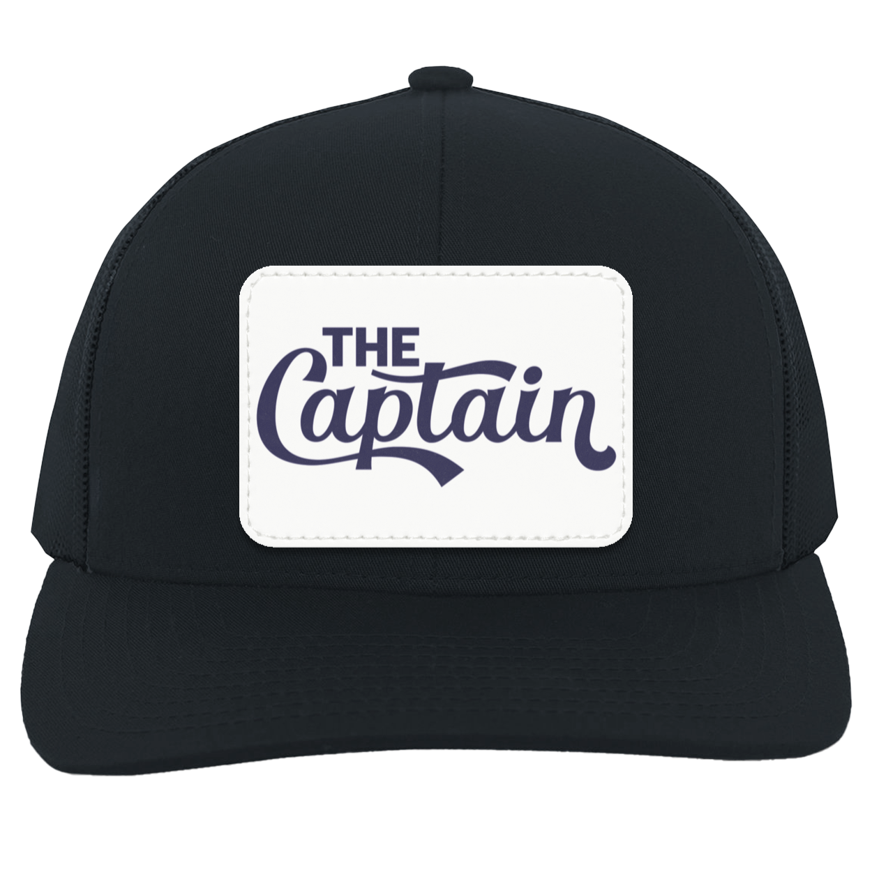 The Captain Navy 104C Trucker Snap Back - Patch