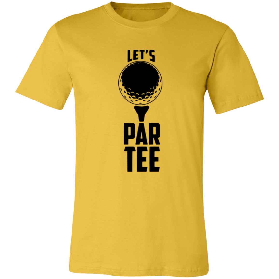 Lets Par Tee 2 3001C Unisex Jersey Short-Sleeve T-Shirt