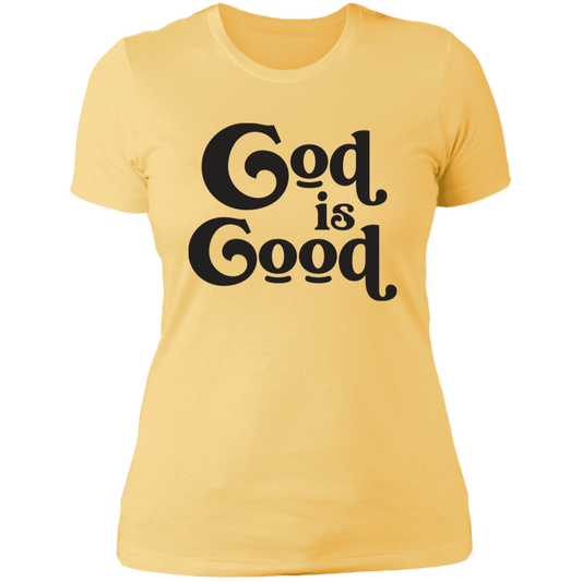 God Is Good NL3900 Ladies' Boyfriend T-Shirt