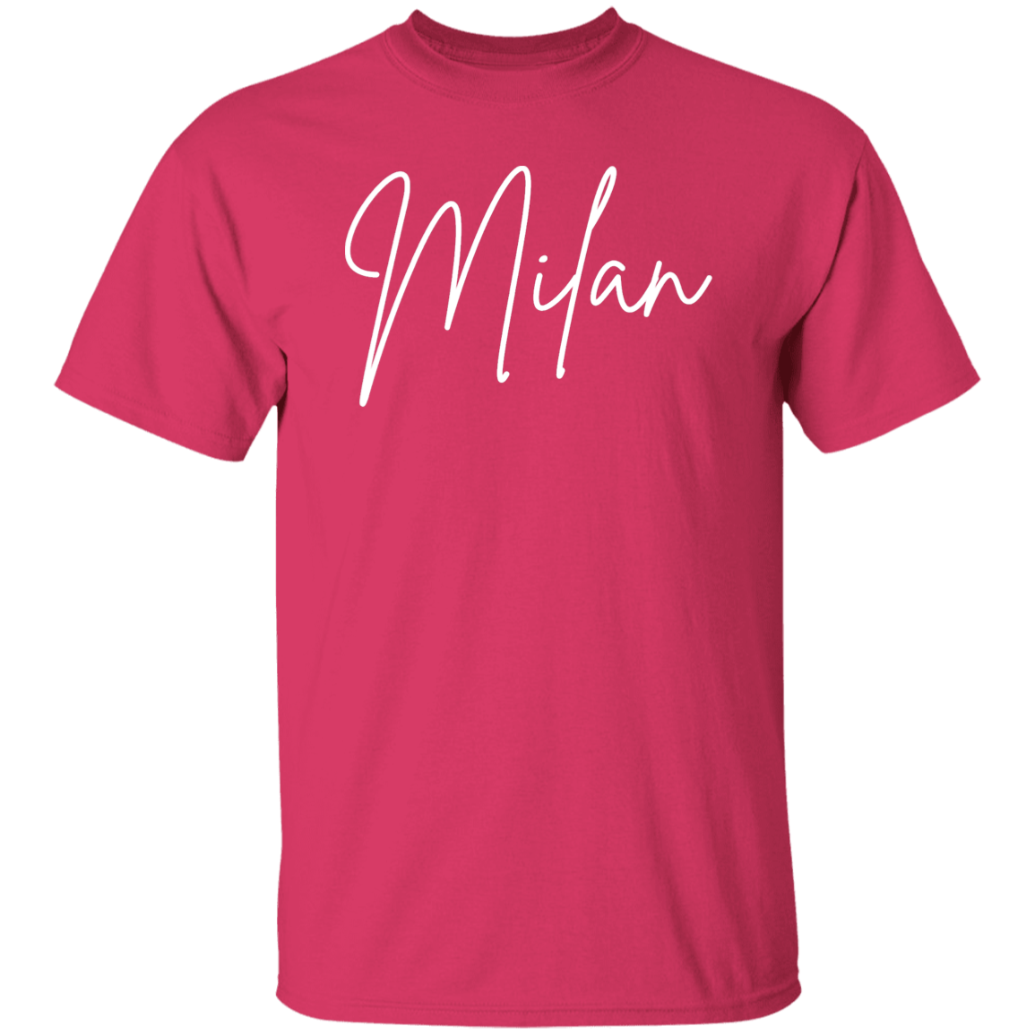 Milan Skinny 1 White G500 5.3 oz. T-Shirt