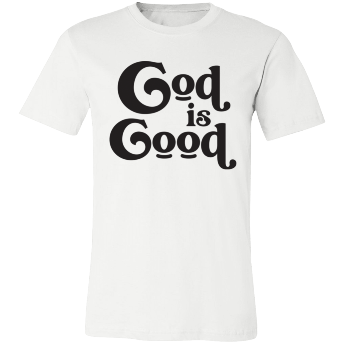 God Is Good 3001C Unisex Jersey Short-Sleeve T-Shirt