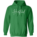 Hartland Skinny 1 White G185 Gildan Pullover Hoodie