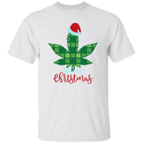 Weed Merry Christmas G500 5.3 oz. T-Shirt