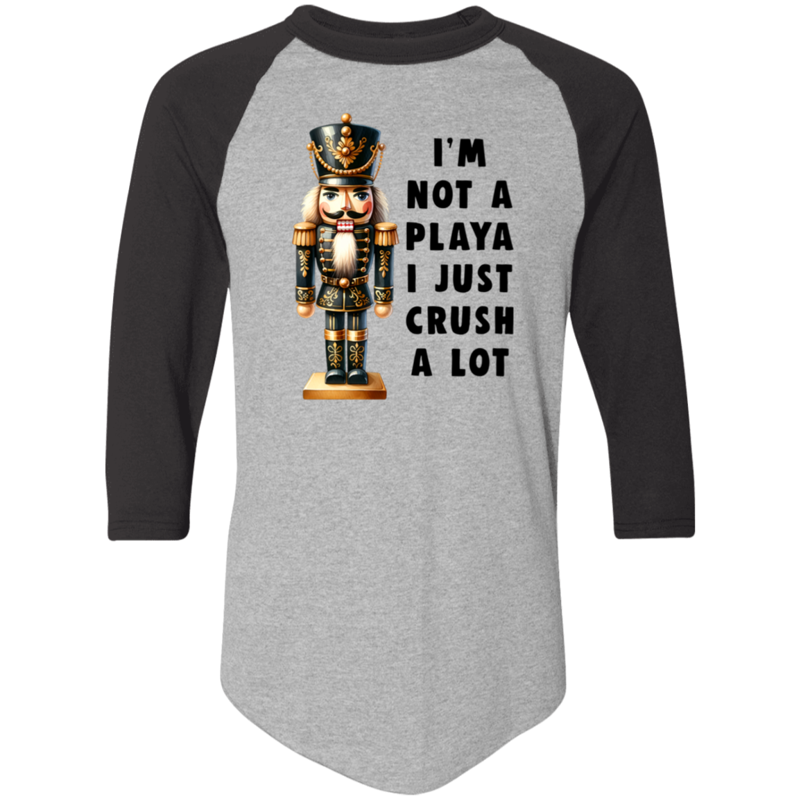 I'M Not A Playa 4420 Colorblock Raglan Jersey