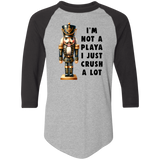 I'M Not A Playa 4420 Colorblock Raglan Jersey