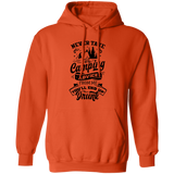 Never Take Camping Advice B G185 Pullover Hoodie