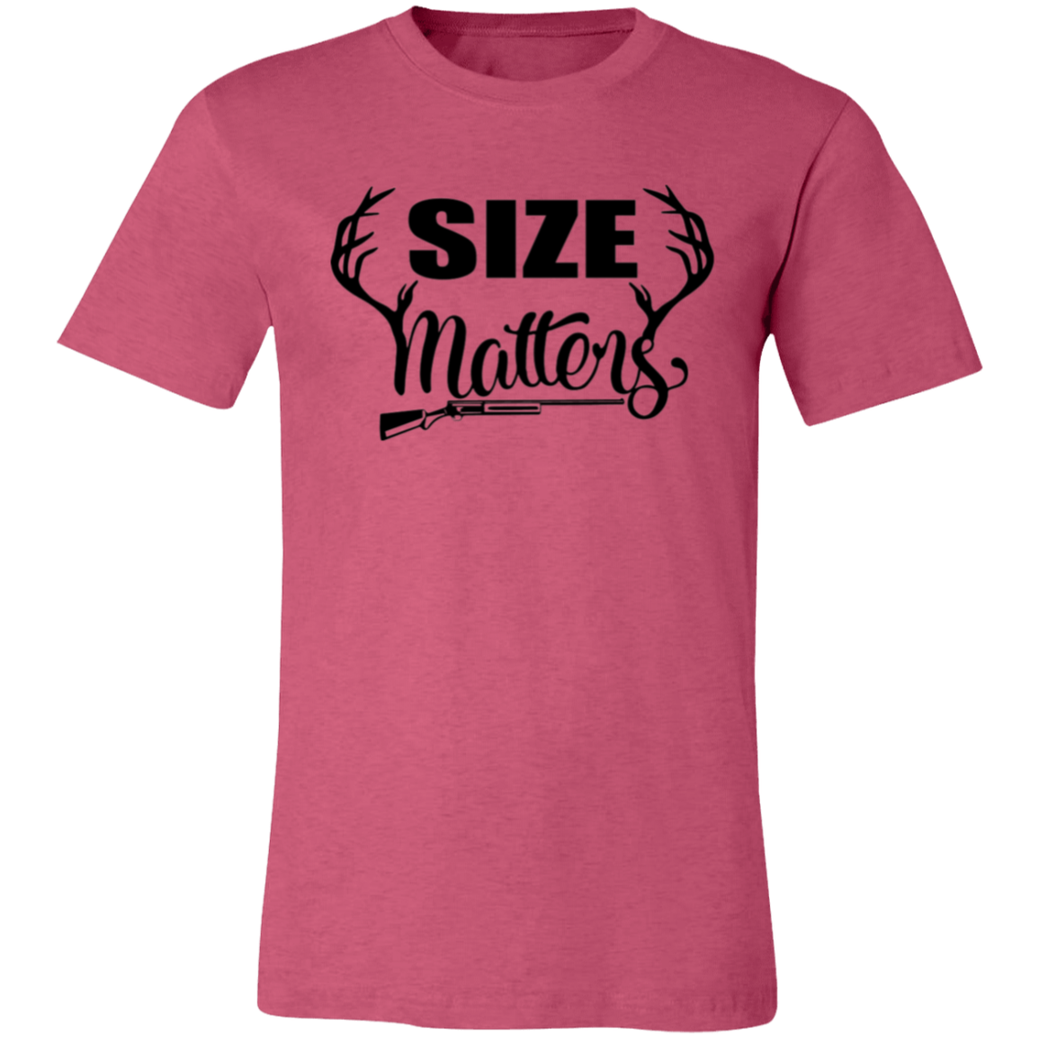 Size Matters 3001C Unisex Jersey Short-Sleeve T-Shirt