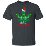 Weed Merry Christmas G500 5.3 oz. T-Shirt