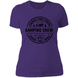 Camping Crew B NL3900 Ladies' Boyfriend T-Shirt