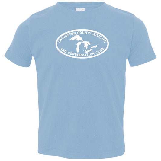 LCWCC Lakes - White 3321 Toddler Jersey T-Shirt