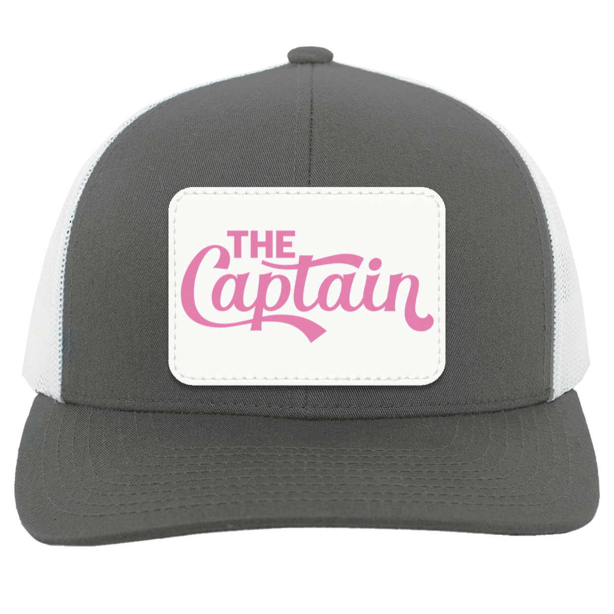 The Captain Pink 104C Trucker Snap Back - Patch