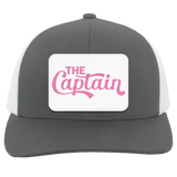 The Captain Pink 104C Trucker Snap Back - Patch