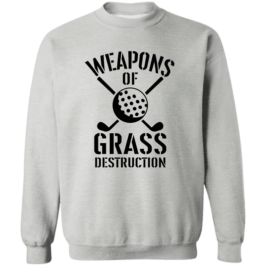 Weapons Of Grass Destruction G180 Crewneck Pullover Sweatshirt