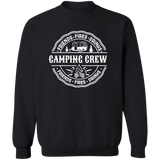 Camping Crew W G180 Crewneck Pullover Sweatshirt