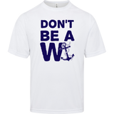 ***2 SIDED***  HRCL FL - Navy Don't Be A Wanker - - 2 Sided - UV 40+ Protection TT11 Team 365 Mens Zone Tee