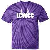 LCWCC Rack Logo - White CD100 100% Cotton Tie Dye T-Shirt