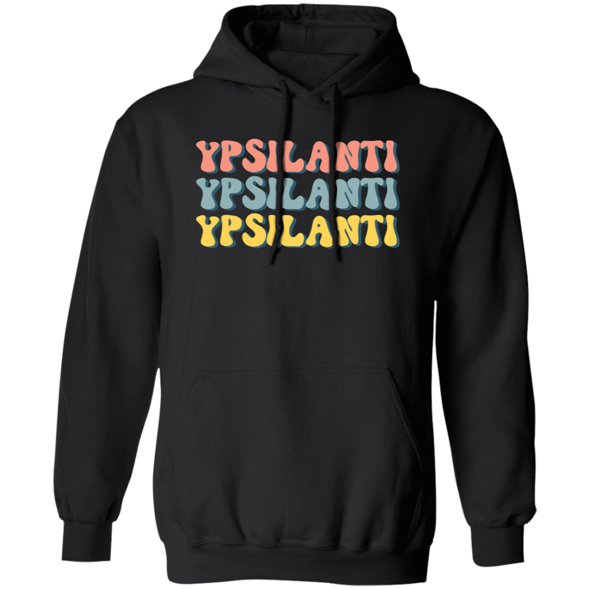 Ypsilanti Retro G185 Gildan Pullover Hoodie