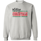 Merry Christmas 3 G180 Crewneck Pullover Sweatshirt