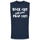 ***2 SIDED***  HRCL FL - Rock Out with your Prop Out - - 2 Sided - UV 40+ Protection TT11M Team 365 Mens Zone Muscle Tee